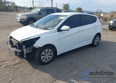 2017 Hyundai Accent Se z USA, uszkodzony, nr VIN KMHCT5AE1HU318916